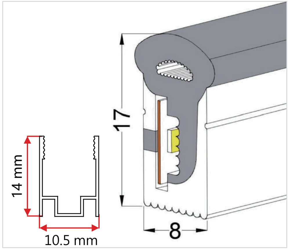 0807 side bend led neon light